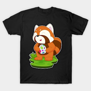 Red Panda Easter Easter egg T-Shirt